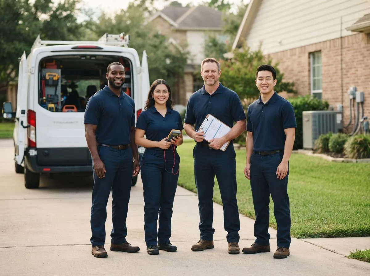 Certified HVAC technician near Normangee, TX